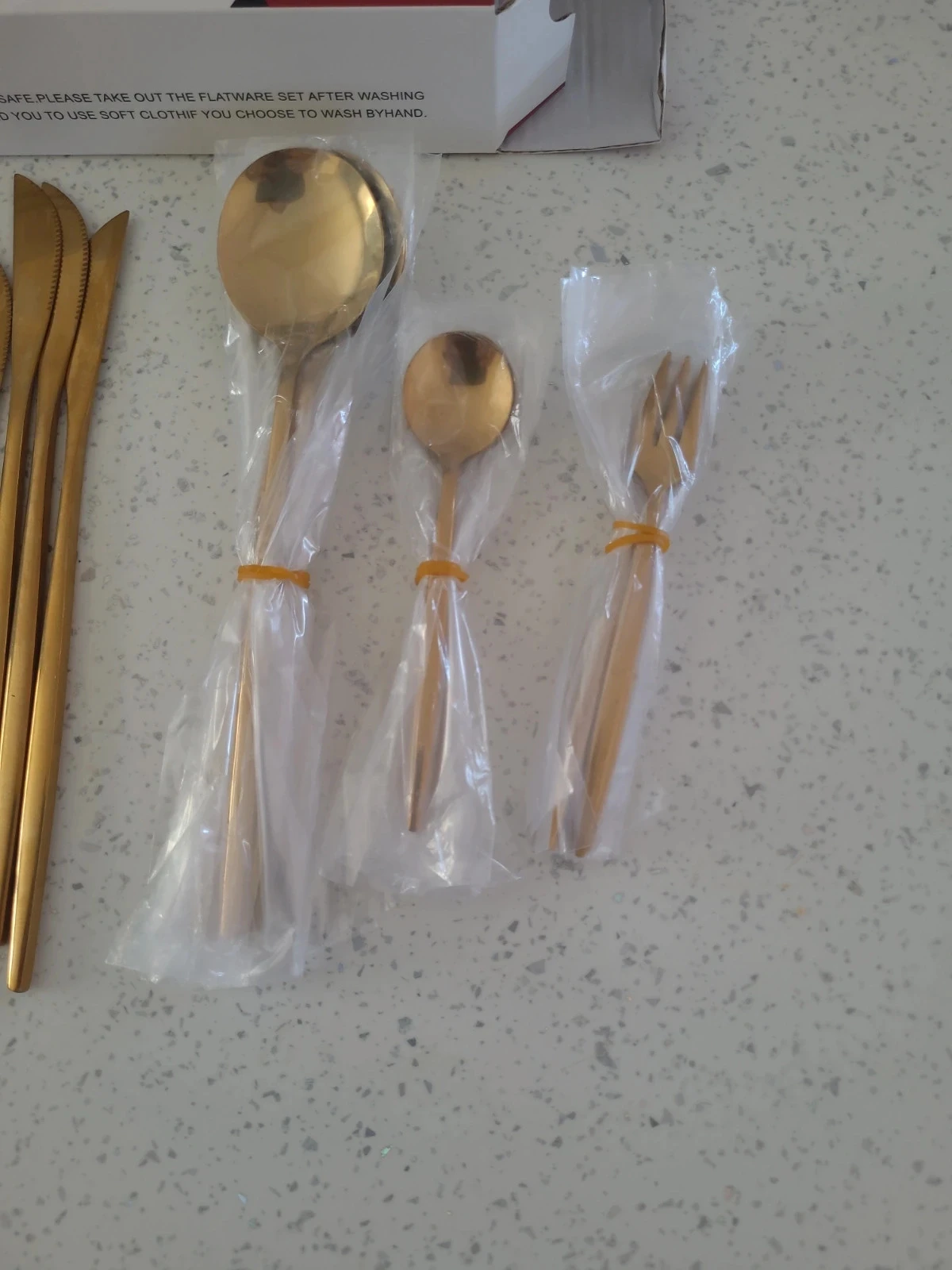 Set of Gold Cutlery – photo 3